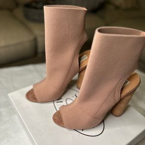 Steve Madden Peep Toe Booties